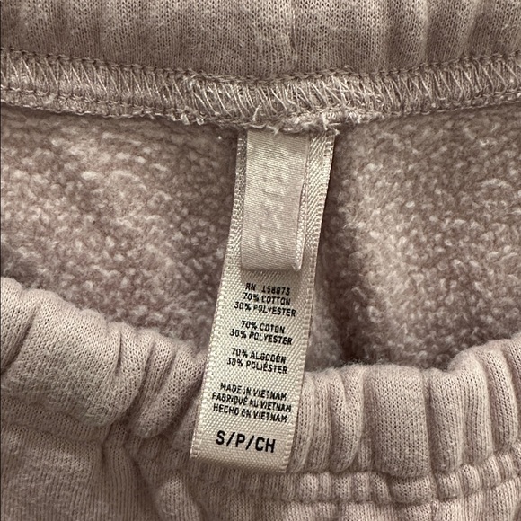 Skims cotton fleece sweatshirt and sweatpants. Dusk color - Picture 5 of 7